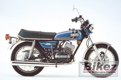 1974 Yamaha RD 250 (6-speed) photo